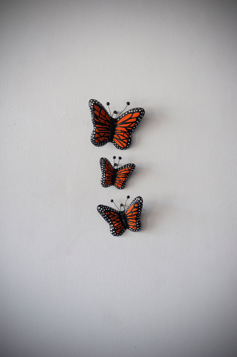 Monarch Butterfly Steel Wall Art Decor By Next Innovations-Indoor