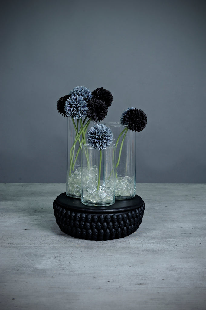 Small Skull Centerpiece in Black
