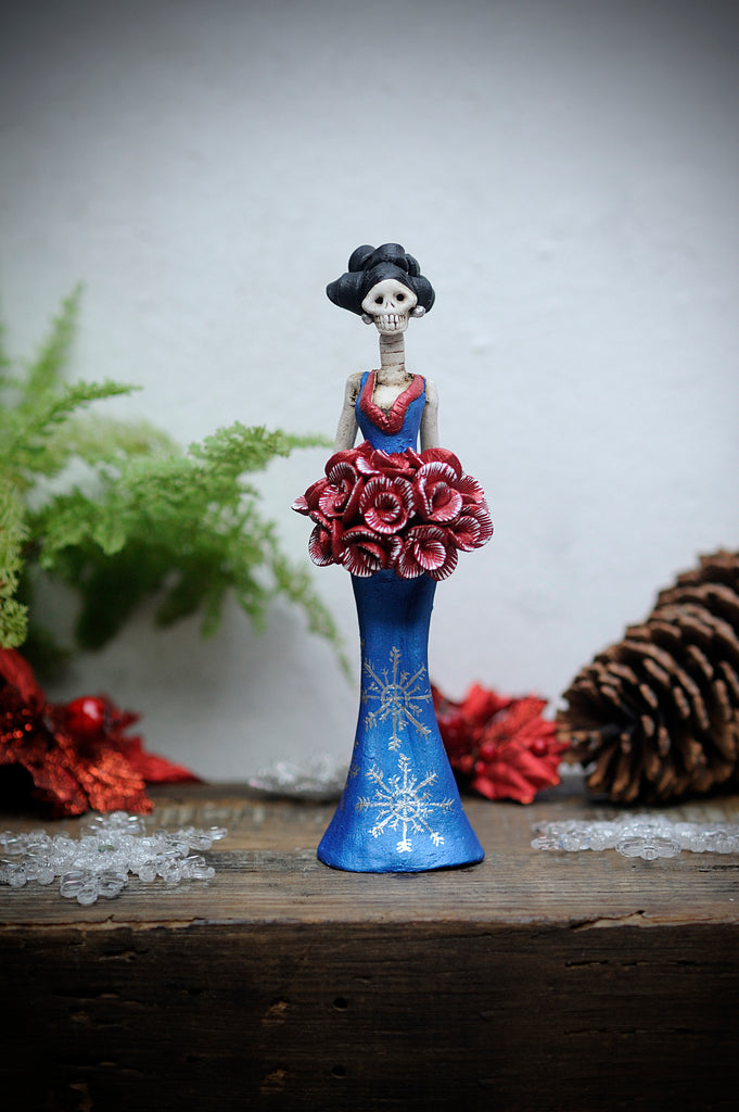 Catrina Cynthia Christmas Blue