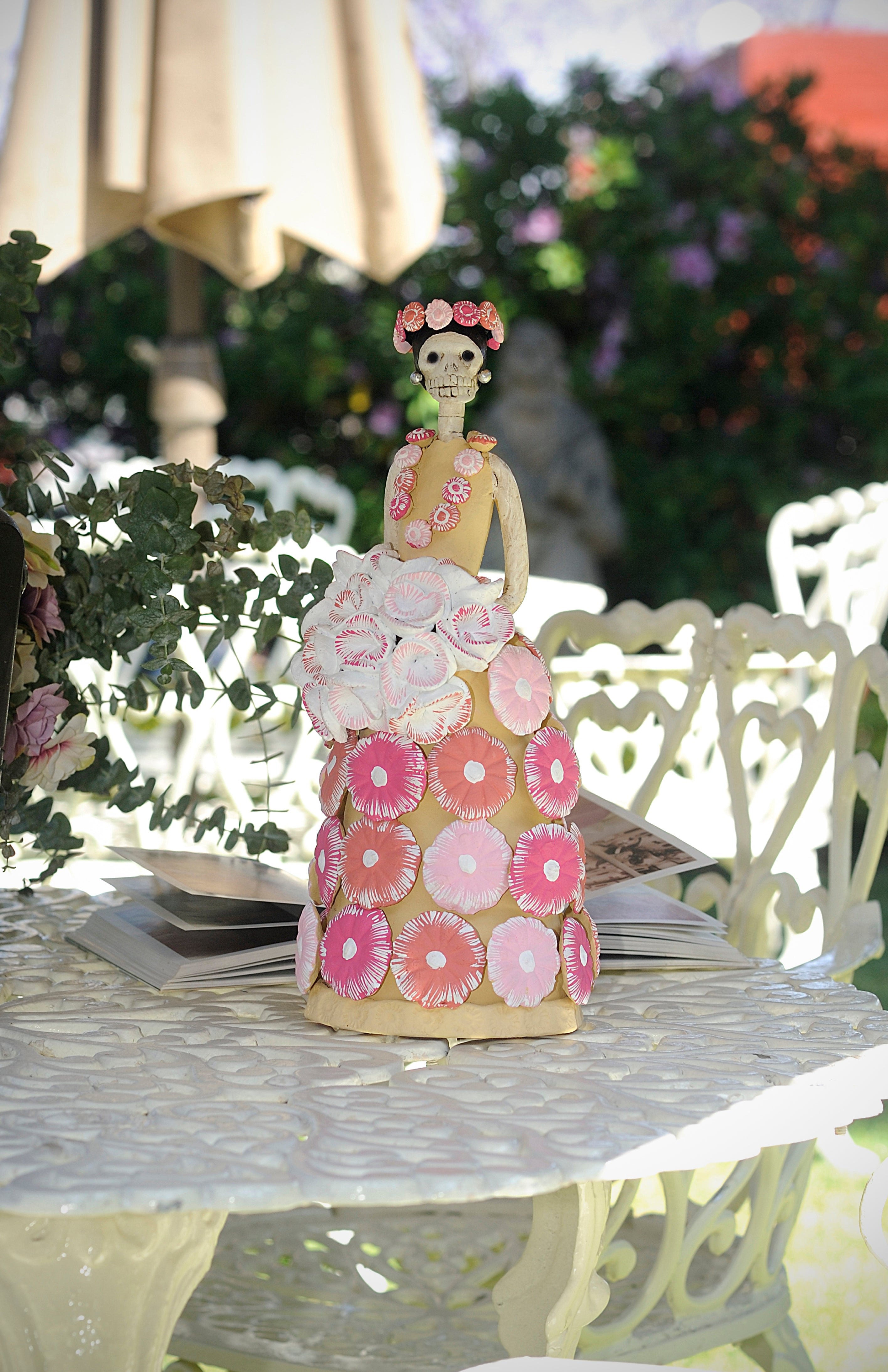 Camelia - Clay Ceramic Catrina – The Catrina Shop