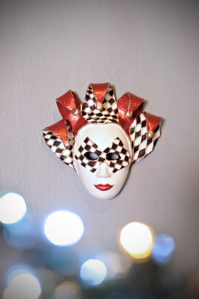 Venetian Harlequin Mask Bella