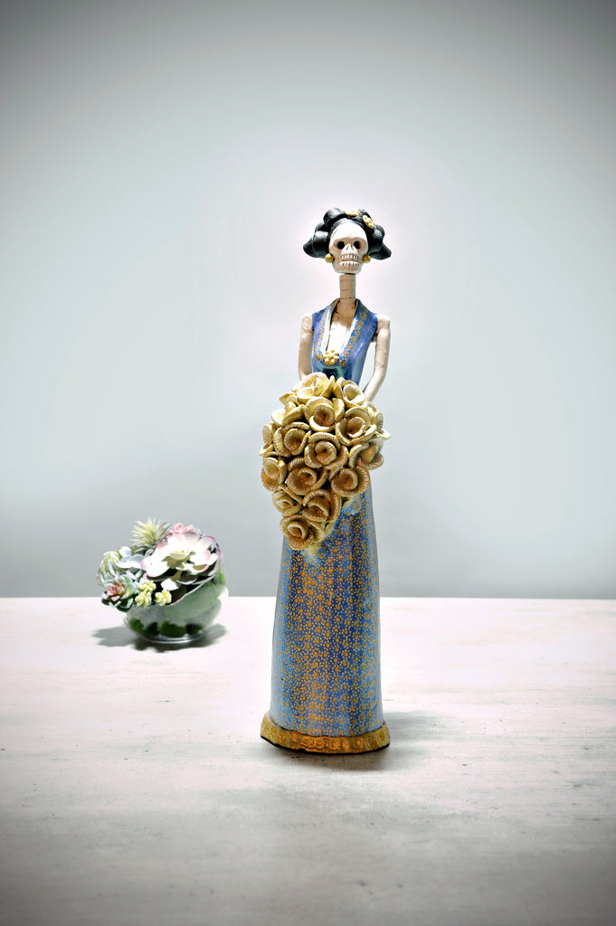 Catrina Josefina Red Carpet in Blue
